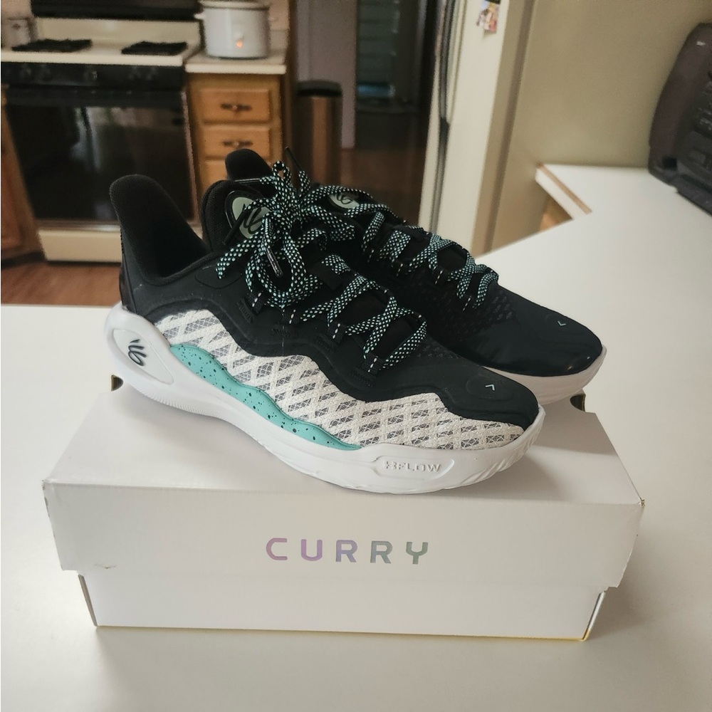 Curry 11 White Sneakers